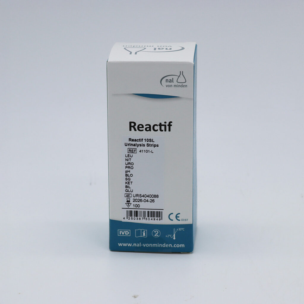 Strisce urina in flacone REACTIF 10 parametri - Nal Von Minden – Nadal - immagine 2